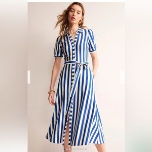 NWT Boden Libby Jersey Midi Dress 6